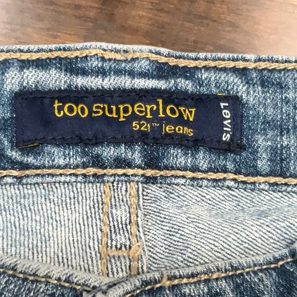 Levi’s too superlow 524 Jeans EUC - Picture 6 of 12